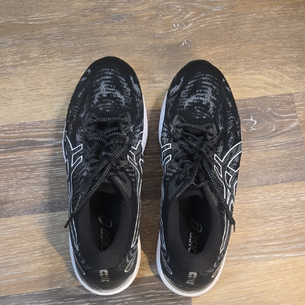 ASICS Black and White Athletic Sneakers - Picture 8 of 11